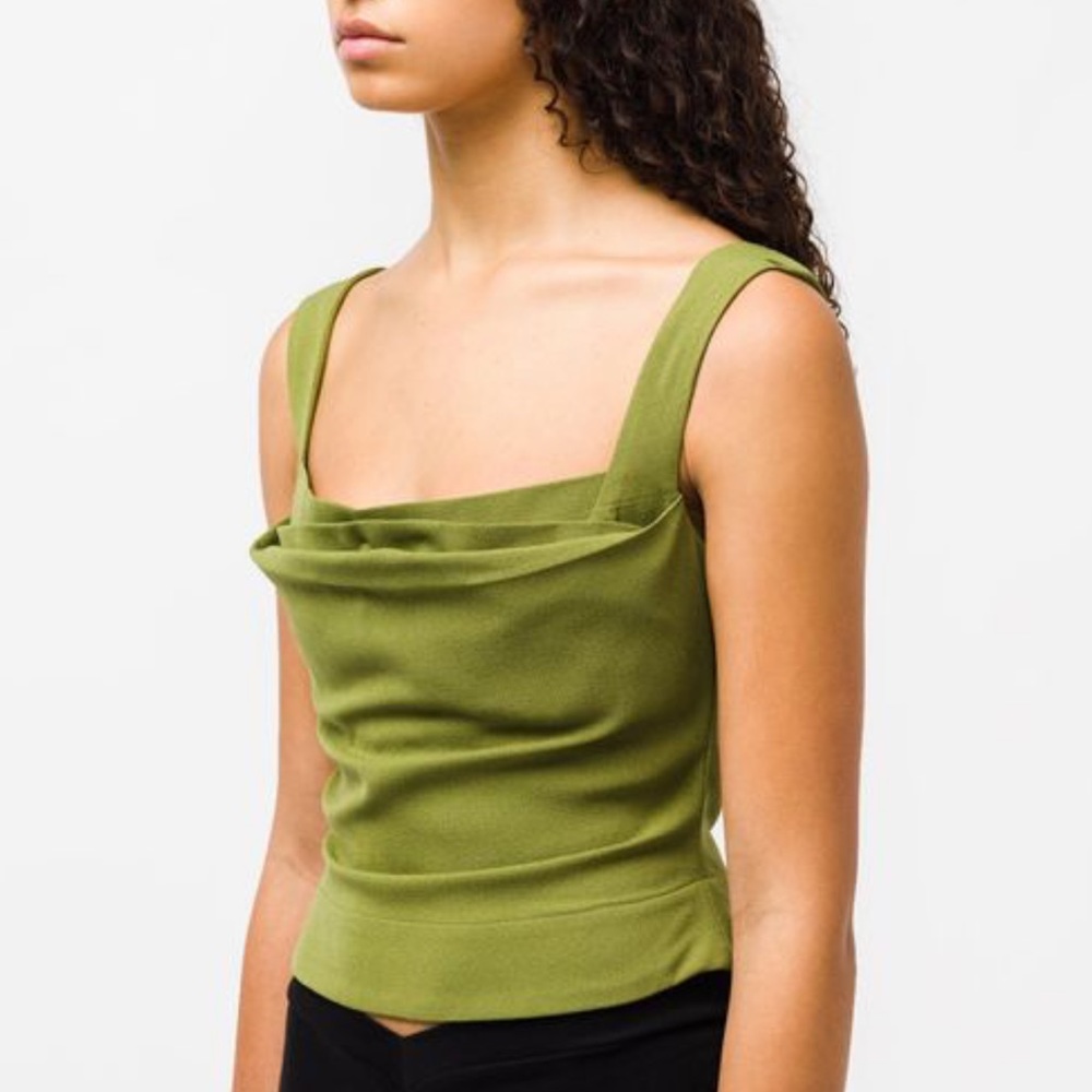Imogene Corset in Olive Green MIAOU